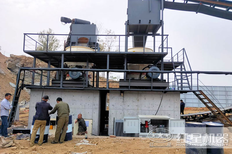 福建客户现场(圆锥破) 福建客户现场(圆锥破)
