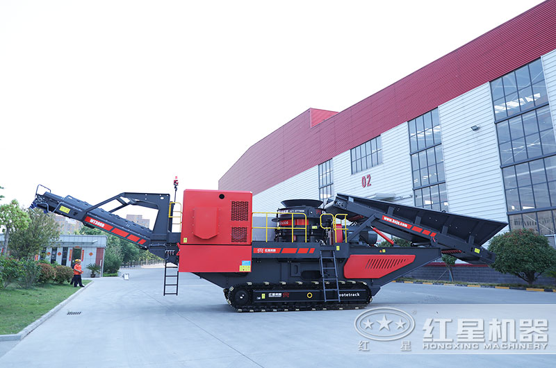 履带式移动粉碎机图片 履带式移动粉碎机图片