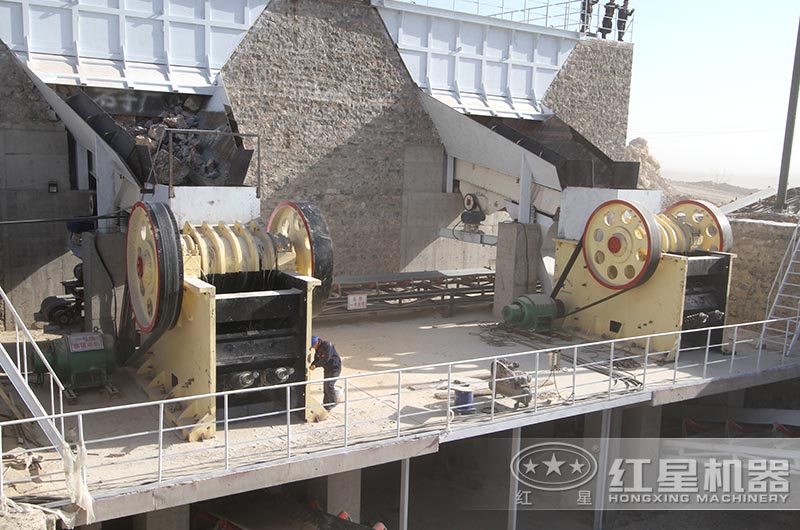 河北砂石客户生产现场 河北砂石客户生产现场