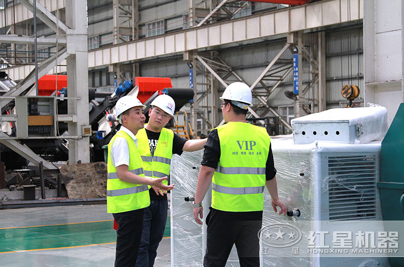 客户到厂考察设备 客户到厂考察设备