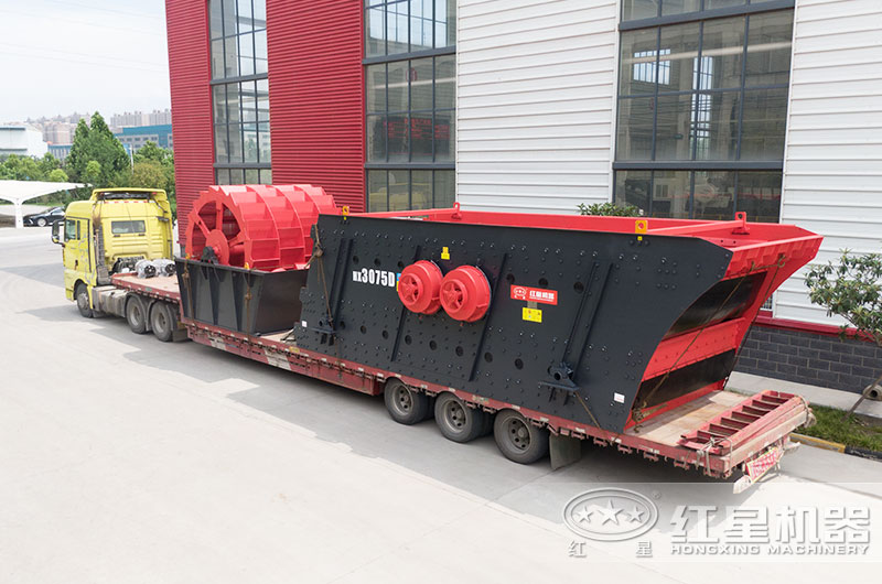 水洗沙设备发货现场 水洗沙设备发货现场