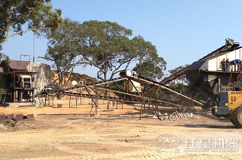 广东客户采石场生产线实拍图 广东客户采石场生产线实拍图