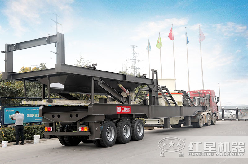 轮胎移动式制砂机图片 轮胎移动式制砂机图片