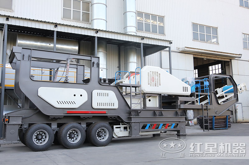 颚式移动破碎机图片(轮胎) 颚式移动破碎机图片(轮胎)