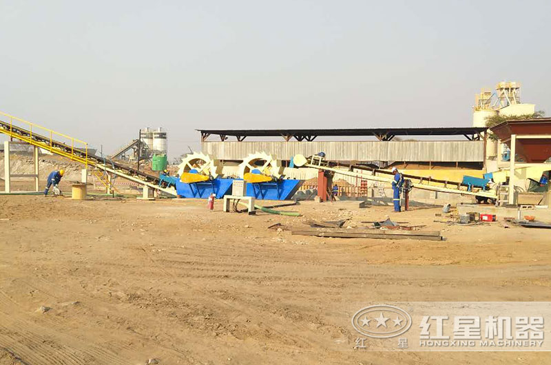 洗砂机生产线 洗砂机生产线