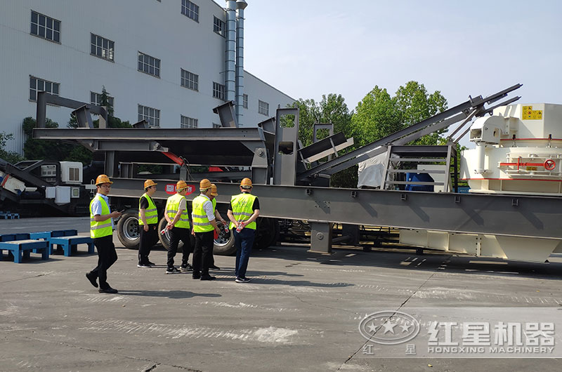 客户到厂考察现货设备 客户到厂考察现货设备