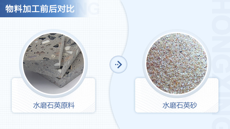 ˮĥʯӢɰ´¦Àíǰºó ˮĥʯӢɰ´¦Àíǰºó