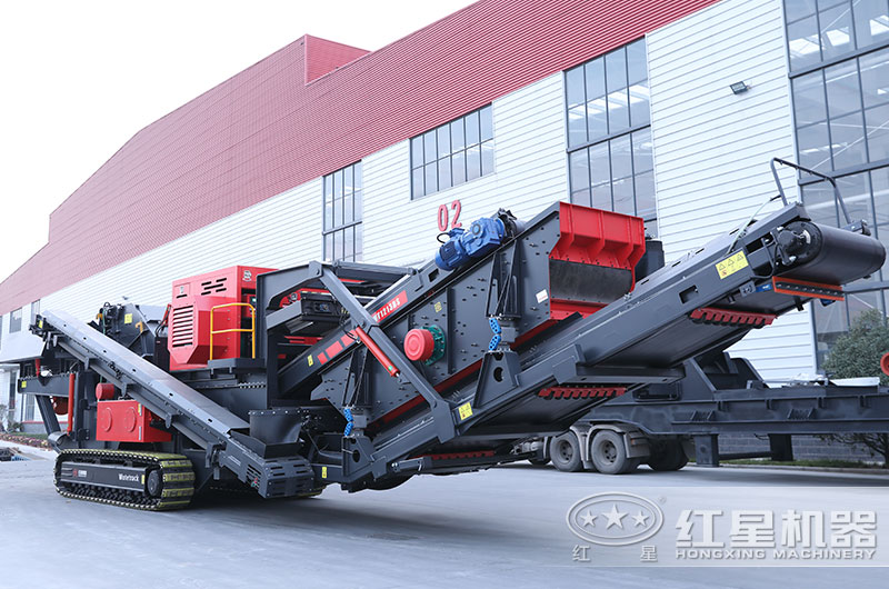 履带颚式移动破碎机图片 履带颚式移动破碎机图片