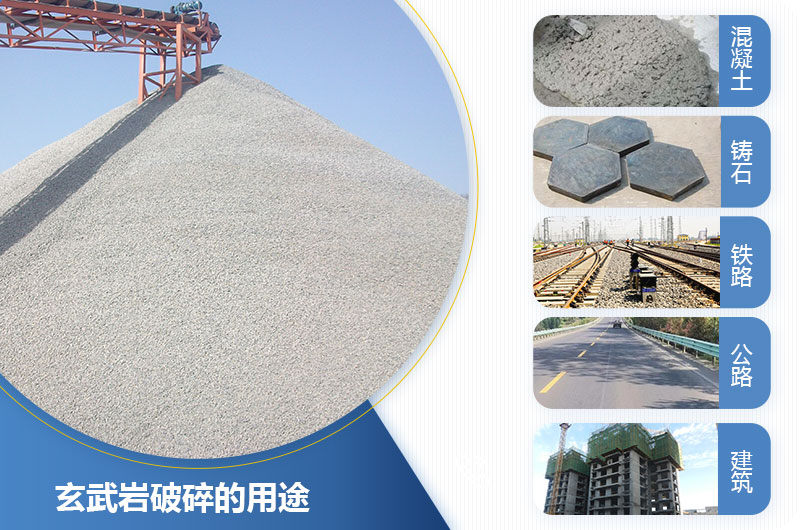 玄武岩破碎后应用领域 玄武岩破碎后应用领域