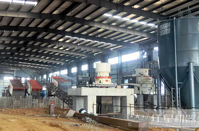 固定花岗岩破碎生产线 固定花岗岩破碎生产线