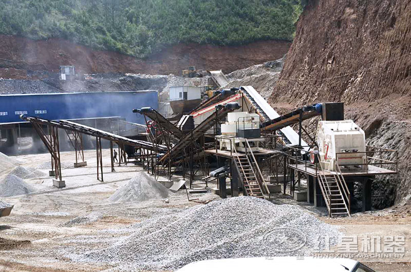 岩石制砂现场图片 岩石制砂现场图片