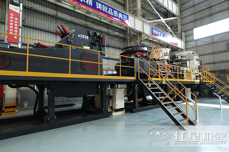 反击破+圆锥破+制砂机图片 反击破+圆锥破+制砂机图片